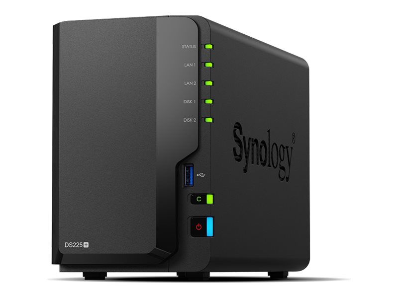 Synology Disk Station DS225+ - NAS-Server - SATA