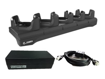 Zebra Handheld-Ladestation (in Rack montierbar/extern) - 5 Slots - 48.3 cm (19")