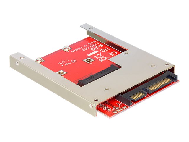 Delock Converter SATA 22 pin > mSATA with 2.5"