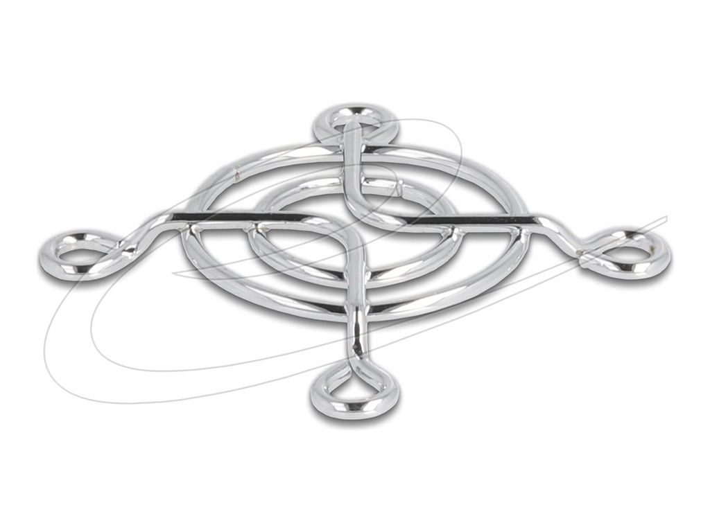 Delock Fan-Grill - Silber