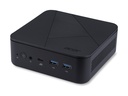 Acer Veriton NUC VN1502G-13U3U - Barebone - Mini-PC - 1 x Core 3 100U / 1.2 GHz - RAM 0 GB - UHD Graphics - 1GbE, Bluetooth, Wi-Fi 6E - WLAN: Bluetooth, 802.11a/b/g/n/ac/ax (Wi-Fi 6E)