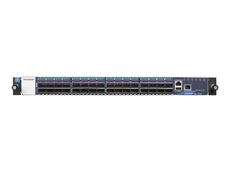 Netgear M4500-32C - Switch - L3 - managed - 32 x 10 Gigabit / 25 Gigabit / 40 Gigabit / 50 Gigabit / 100 Gigabit QSFP28