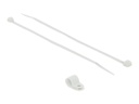 Delock Kabelbinder-Kit - 20 cm - weiß