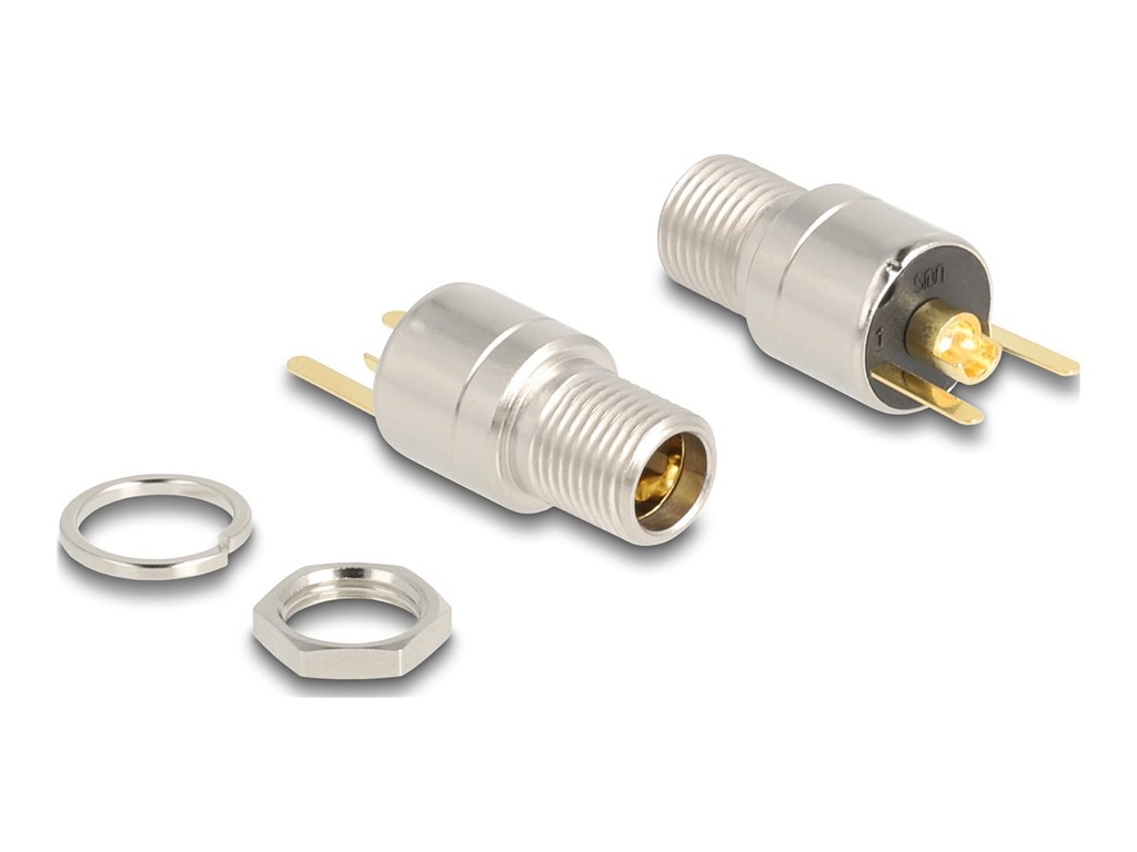 Delock Netzanschluss - DC jack 5,5 mm x 12 mm (ID: 2,5 mm)