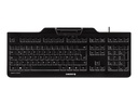 Cherry KC 1000 SC - Tastatur - USB - Französisch
