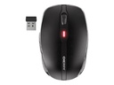 Cherry MW 8C ADVANCED - Maus - ergonomisch - optisch - 6 Tasten - kabellos - 2.4 GHz, Bluetooth 4.0 - kabelloser Empfänger (USB)