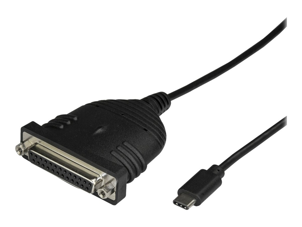 StarTech.com StarTech USB-C auf Parallel Druckerkabel - USB zu DB25 - Druckerkabel Adapter - USB C Druckerkabel - Bus Powered - USB-/Parallelkabel - USB-C (M)