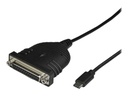StarTech.com StarTech USB-C auf Parallel Druckerkabel - USB zu DB25 - Druckerkabel Adapter - USB C Druckerkabel - Bus Powered - USB-/Parallelkabel - USB-C (M)