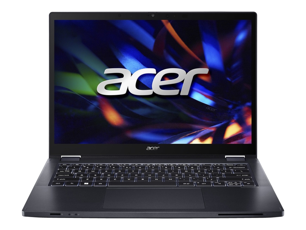 Acer TravelMate P4 Spin 14 TMP414RN-53-TCO - Flip-Design - Intel Core i7 1355U / 1.7 GHz - Win 11 Pro - Intel Iris Xe Grafik - 16 GB RAM - 512 GB SSD NVMe - 35.6 cm (14")