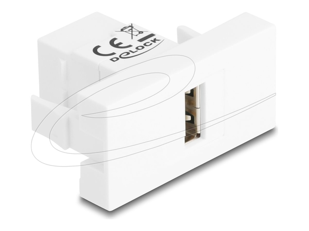 Delock Easy 45 - Einrastmodul - USB 2.0 - USB Typ B