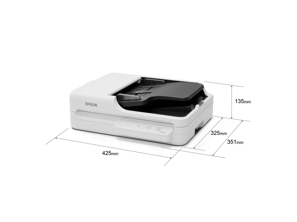 [B11B273401] Epson WorkForce DS-1730 - Dokumentenscanner - Duplex - 215.9 x 3048 mm - 1200 dpi x 1200 dpi - bis zu 30 Seiten/Min. (einfarbig)