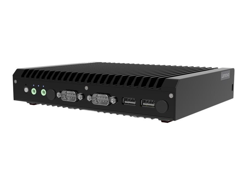 Lenovo ThinkEdge SE10 12NH - USFF - Atom x6425RE / 1.9 GHz - RAM 8 GB - SSD 256 GB - TCG Opal Encryption, TCG Opal Encryption 2, NVMe - UHD Graphics - 1GbE, 2.5GbE, Wi-Fi 6E - WLAN: Bluetooth 5.1, 802.11a/b/g/n/ac/ax (Wi-Fi 6E)