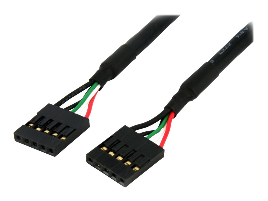 StarTech.com StarTech 5 Pin USB 2.0 Header - 12 in USB IDC Motherboard Header Cable - F/F (USBINT5PIN12)