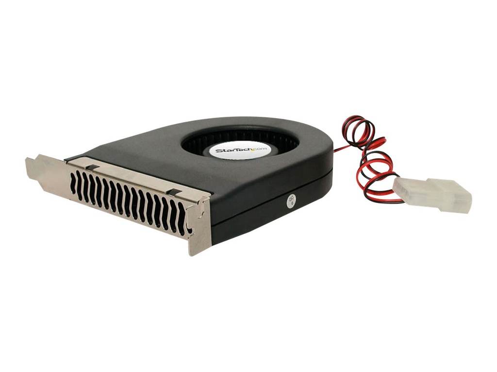 StarTech.com Interner Slotblech Gehäuselüfter mit 4-Pin LP4-Molex