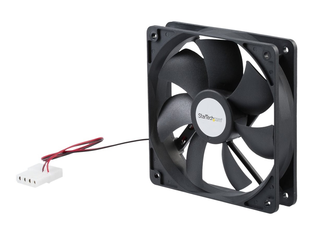 [FANBOX12] StarTech.com 120mm Gehäuselüfter - 12cm Lüfter für PC Gehäuse mit LP4 Molex Stecker (120mmx120mmx25mm)