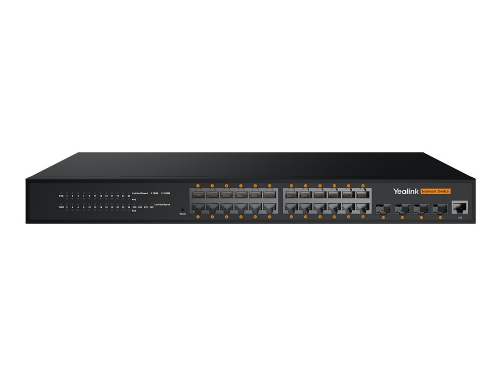 [1303228] Yealink RCH240 - Switch - L2+ - managed - 24 x 10/100/1000 (PoE+)
