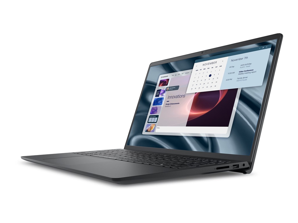Dell Pro 15 Essential PV15255 - AMD Ryzen 5 7520U / 2.8 GHz - Win 11 Pro - Radeon 610M - 8 GB RAM - 512 GB SSD NVMe - 39.487 cm (15.6")