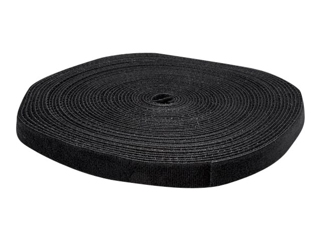StarTech.com Klettverschluss 15m Rolle - Schwarz