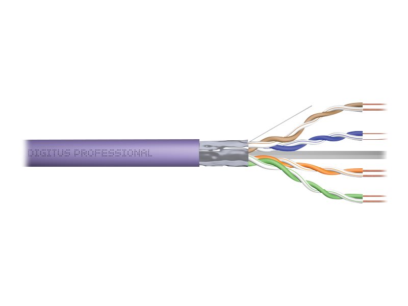 DIGITUS Professional - Installationskabel - 500 m - 7.6 mm - Foiled Unshielded Twisted Pair (F/UTP)