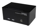 StarTech.com 2 Port Dreifach Monitor DVI USB KVM Switch mit Audio und USB 2.0 Hub