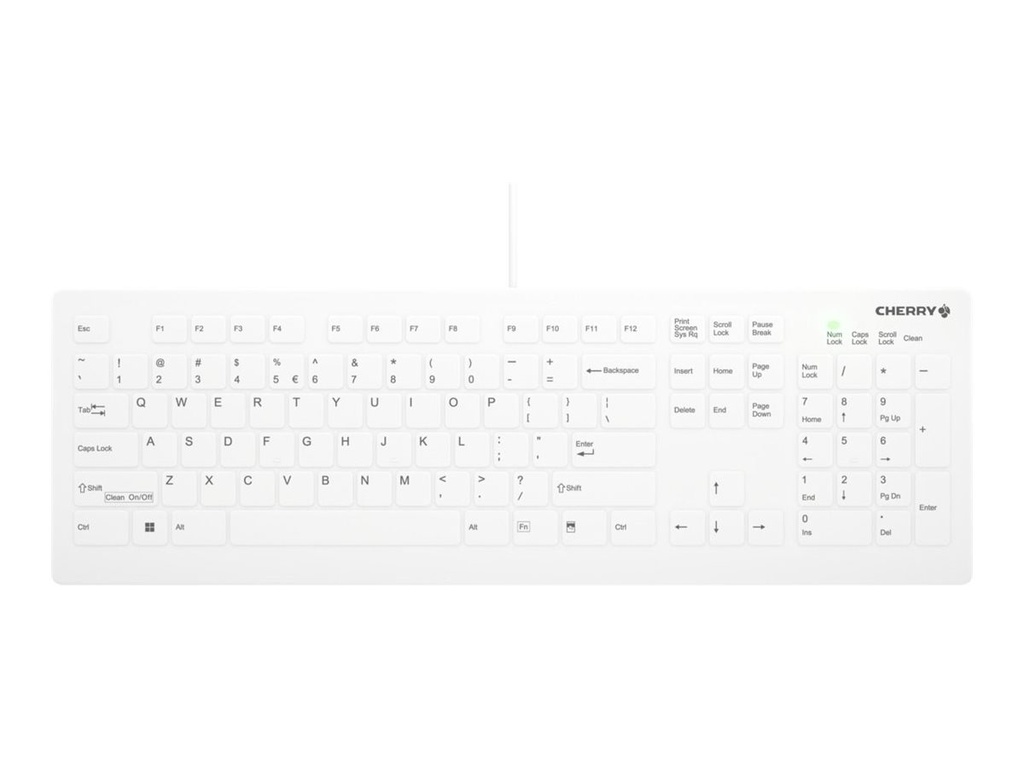 [AK-C8112-U1-W/EU] Cherry Contour Active Key AK-C8112 - Tastatur - medizinisch