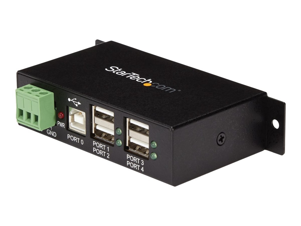 StarTech.com Rackmount USB 2.0 Hub - 4 Port Rugged
