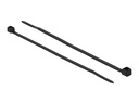 Delock Kabelbinder - 10 cm - Schwarz (Packung