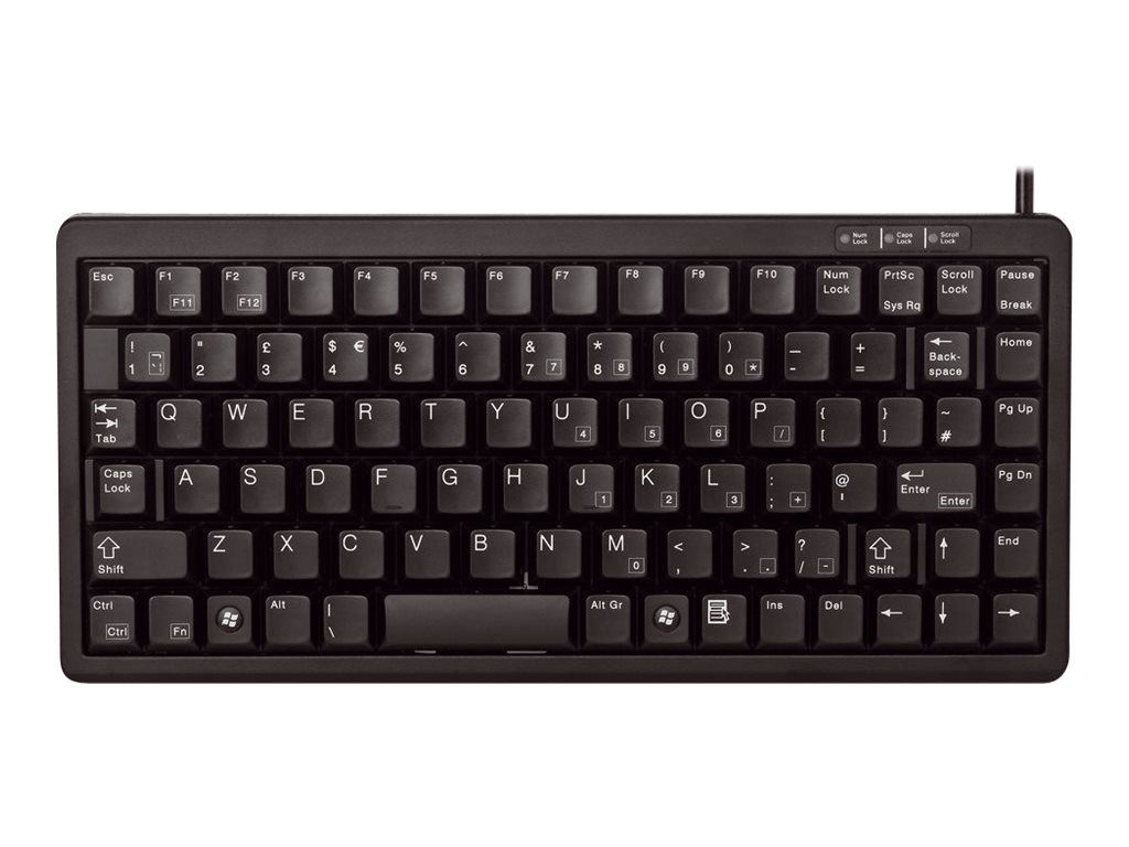 Cherry Compact-Keyboard G84-4100 - Tastatur - PS/2, USB