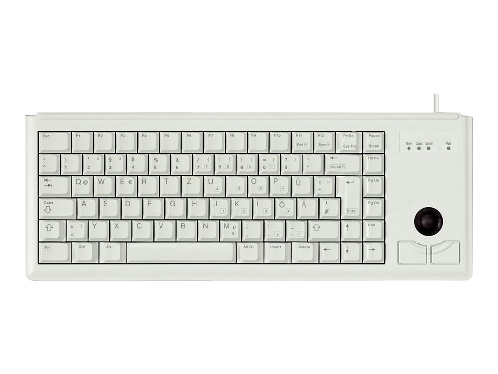 Cherry Compact-Keyboard G84-4400 - Tastatur - PS/2