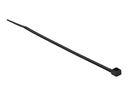 Delock Kabelbinder - wärmebeständig - 20 cm - Schwarz (Packung mit 100)