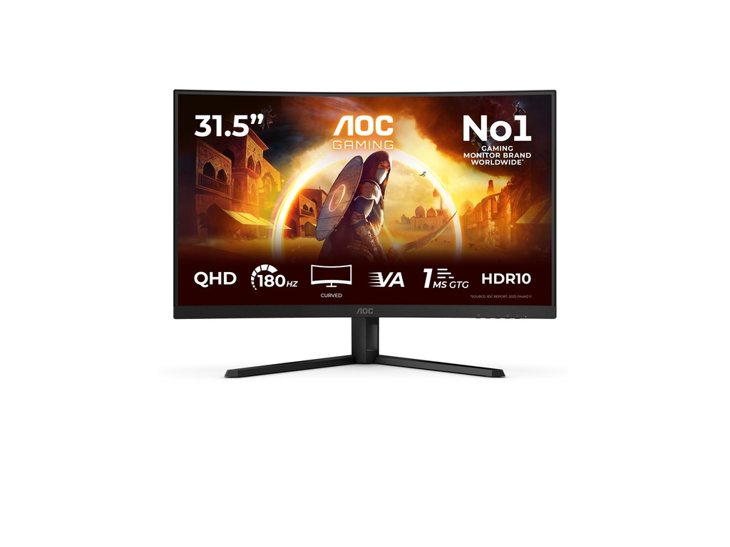 AOC Gaming CQ32G4VE - G4 Series - LED-Monitor - Gaming - gebogen - 81.3 cm (32")