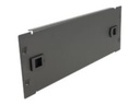 Delock Network Cabinet Blind Cover - Rack-Blindabdeckungsplatte - Schwarz - 2U - 25.4 cm (10")