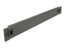 Delock Network Cabinet Blind Cover - Rack-Blindabdeckungsplatte - Schwarz - 1U - 48.3 cm (19")