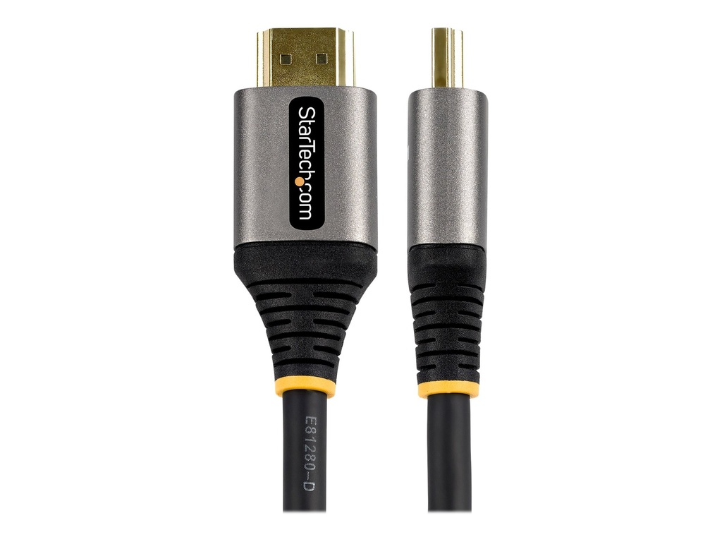 StarTech.com Startech 5m HDMI 2.1 Kabel 8K - Zertifiziertes Ultra High Speed HDMI Kabel 48Gbit/s - 8K 60Hz/4K 120Hz HDR10+ eARC - UHD 8K HDMI Monitorkabel - Monitor/TV - Flexible TPE Ummantelung  (HDMM21V5M)