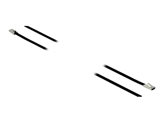 Delock Kabelbinder - 50 cm - Schwarz (Packung