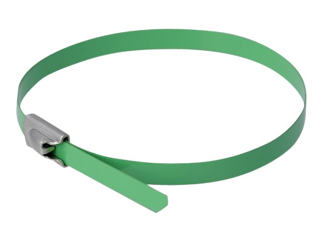 Delock Kabelbinder - 50 cm - grün (Packung