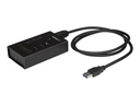 StarTech.com Startech 4 Port USB Hub - Metall - USB-A zu 3x USB-A und 1x USB-C
