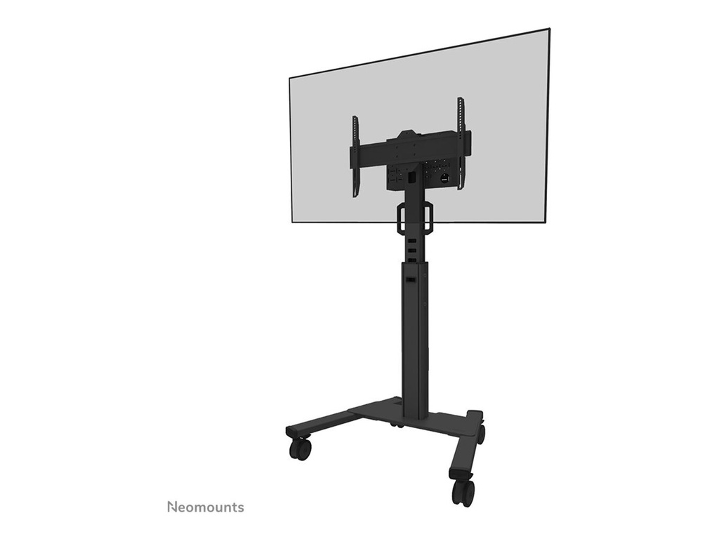 Neomounts Wagen - für Flachbildschirm - Schwarz - Bildschirmgröße: 94-190.5 cm (37"-75")