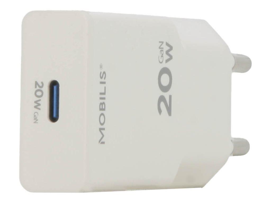[020025] Mobilis Netzteil - ultra-kompakt - 20 Watt - PD/PPS, Fast Charge (USB-C)