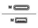Zebra USB-Kabel - USB-C (M) schraubbar zu USB (M)