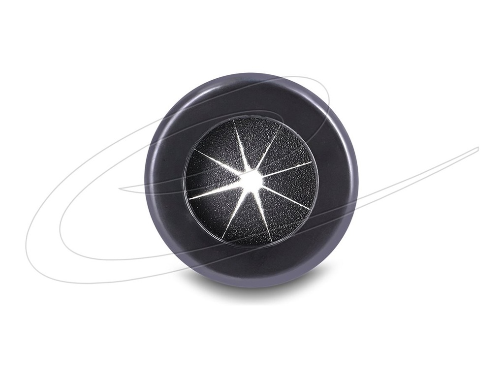 Delock Kabelbuchse - Schwarz (Packung mit 2)