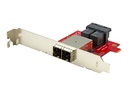 StarTech.com StarTech Mini-SAS Adapter - Dual SFF-8643 auf SFF-8644 - Voll und Low-Profile Slotblech - 12Gbit/s - SAS-Blende intern zu extern - SAS 12Gbit/s - 4x Mini SAS HD (SFF-8643)