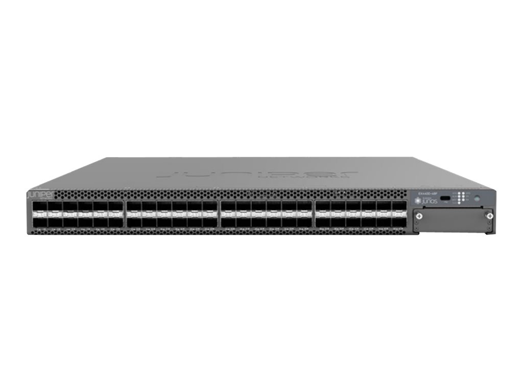 Juniper EX Series EX4400-48F - Switch - spare chassis - L3 - managed - 12 x 1 Gigabit / 10 Gigabit SFP+ + 2 x 100 Gigabit (Uplink / Stacking)