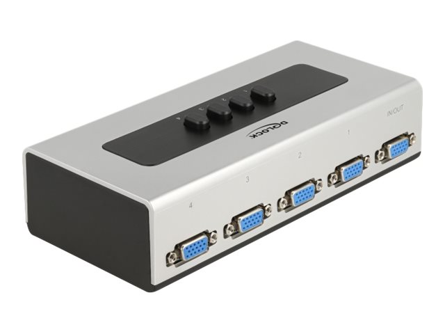 Delock Videoverteiler/-Switch - 4 x VGA - Desktop