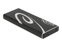 Delock Speichergehäuse - M.2 - 1 Sender/Kanal - M.2 Card - USB 3.2 (Gen 2)