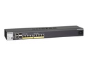 Netgear M4200 Intelligent Edge Series GSM4210P - Switch - L3 - managed - 6 x 100/1000/2.5G (PoE+)