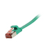 Synergy 21 Patchkabel RJ45, CAT6 250Mhz, 0,5m grün, FTP(U/FTP), TPE(Superflex), Flach - Kabel - Digital/Daten