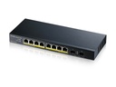 ZyXEL GS1100-10HP - Switch - unmanaged - 8 x 10/100/1000 (PoE+)