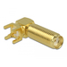Delock SMA Buchse 90° PCB - Gewindelänge