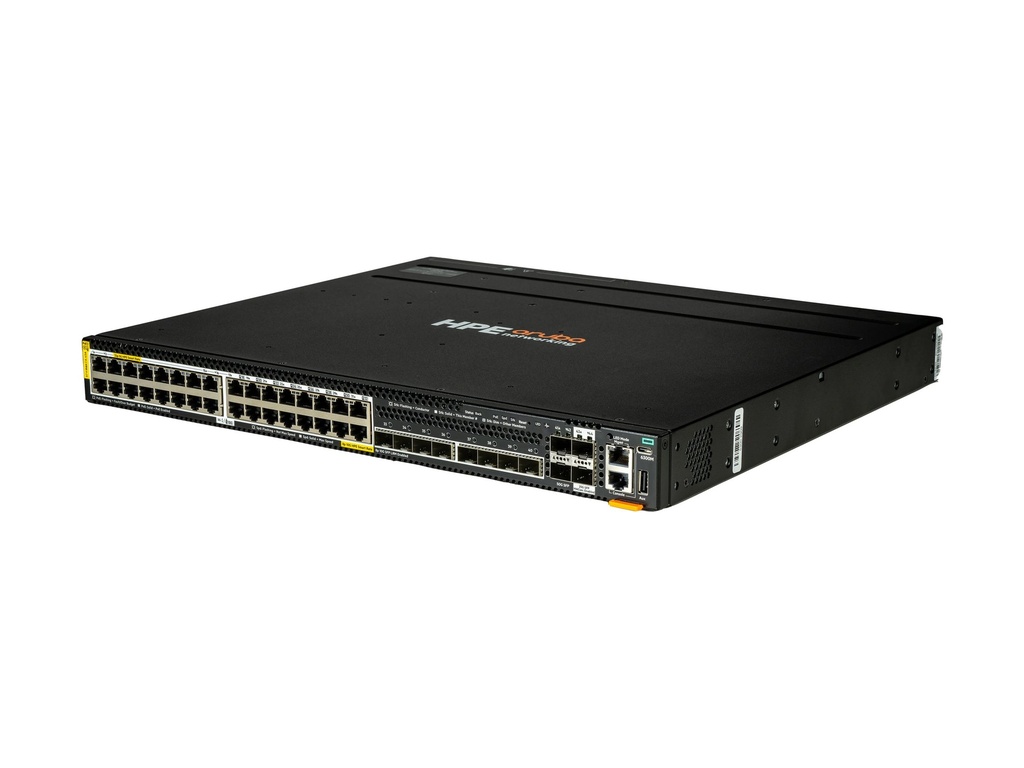 HPE Aruba Networking CX 6300M 32p Smart Rate 5G CL8 8p SFP+ 10G LRM 2p SFP56 50G 2p SFP28 25G MACsec TAA Switch - Switch - L3 - managed - 32 x 1/2.5/5GBase-T (PoE++)